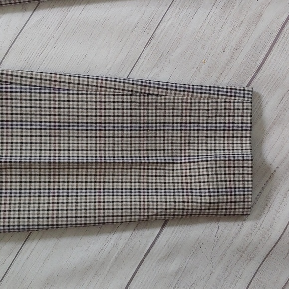 TALBOTS CLASSIC CHATNAM ANKLE PLAID PANTS - Picture 3 of 11